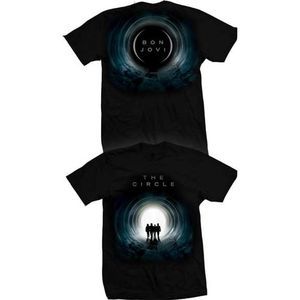 Bon Jovi T-Shirt Circle Tour Black Size Small NWOT